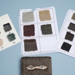 Fur samples for novelization of Dave Eggers's and Spike Jonze's screenplay, "The Wild Things," based on Maurice Sendak's classic "Where the Wild Things Are." Photo by Pete Smith.