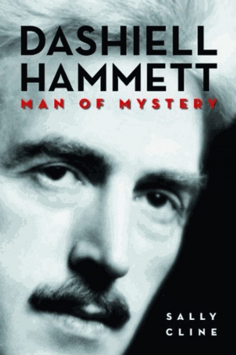 Cover of Sally Cline's "Dashiell Hammett: Man of Mystery."