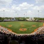 UFCU Disch-Falk field, home to the Texas Baseball team. Photo courtesy of Intercollegiate Athletics at The University of Texas at Austin.