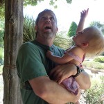 Watson and his daughter, Lauren Rose, at the Lady Bird Johnson Wildflower Center. Photo by Cyndee Watson.