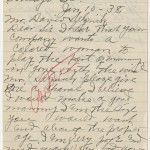 Alberta Carter of Chicago, Illinois, writes in January 1938 to "Gone With The Wind" producer David O. Selznick, asking him to consider her for the role of Mammy in the film.