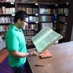 In the summer of 2012, Palacios conducted research at the Archive del Cabildo Metropolitano de la Arquidiocesis de Mexico (the Archive of the Metropolitan Cathedral Chapter of the Archdiocese of Mexico City).