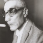 Ralph Eugene Meatyard, [Louis Zukofsky], 1967. Gelatin silver print, 7.5 x 6.75 inches. Guy Davenport collection, Harry Ransom Center. © The Estate of Ralph Eugene Meatyard.