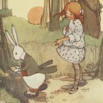 Mabel Lucie Attwell illustration from a 1910 edition of Lewis Carroll's "Alice's Adventures in Wonderland."