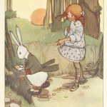 Mabel Lucie Attwell illustration from a 1910 edition of Lewis Carroll's "Alice's Adventures in Wonderland."