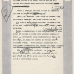 Ben Bradlee's annotations on his affidavit regarding confidentiality of sources.