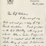 Niels Bohr. Letter to O. W. Richardson, November 23, 1914.
