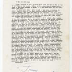 A letter from former President Jimmy Carter to Miller Williams, dated June 15, 1991.