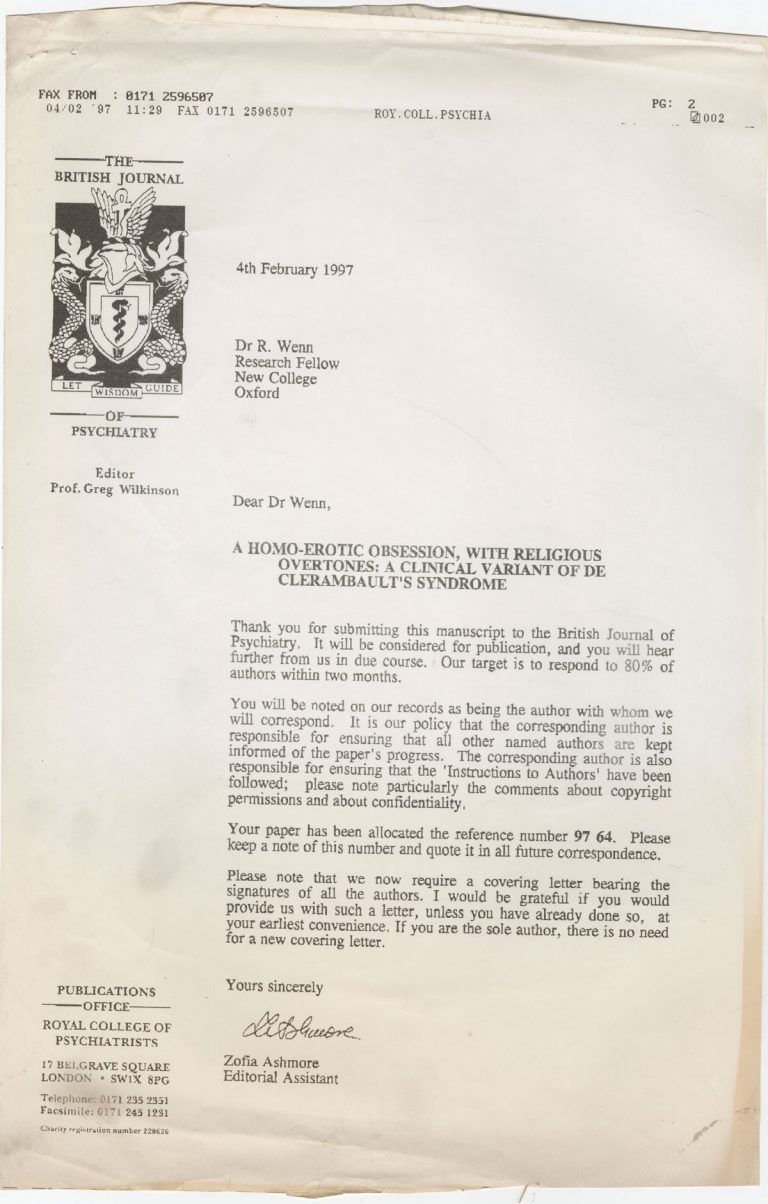 Ian McEwan Enduring Love research material.