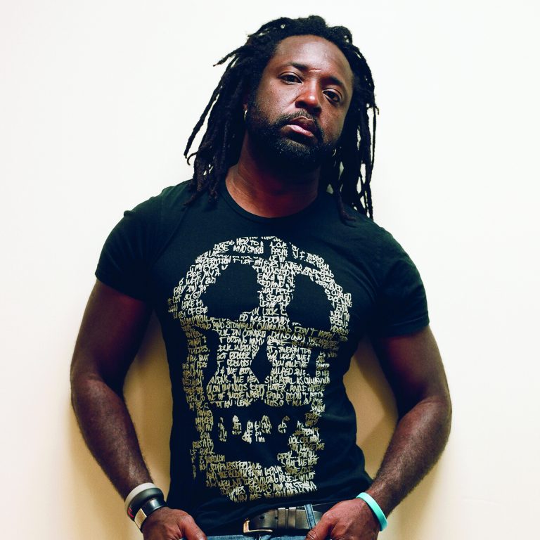 Marlon James. Photo by Jeffrey Skemp.