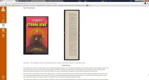 Screen grab of the course’s wiki, which was populated by student content.