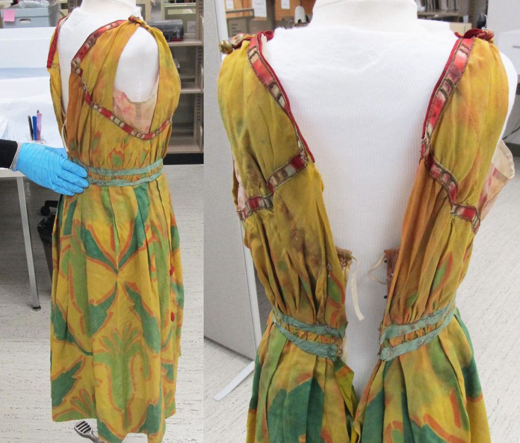 The costume on the first stage of the form