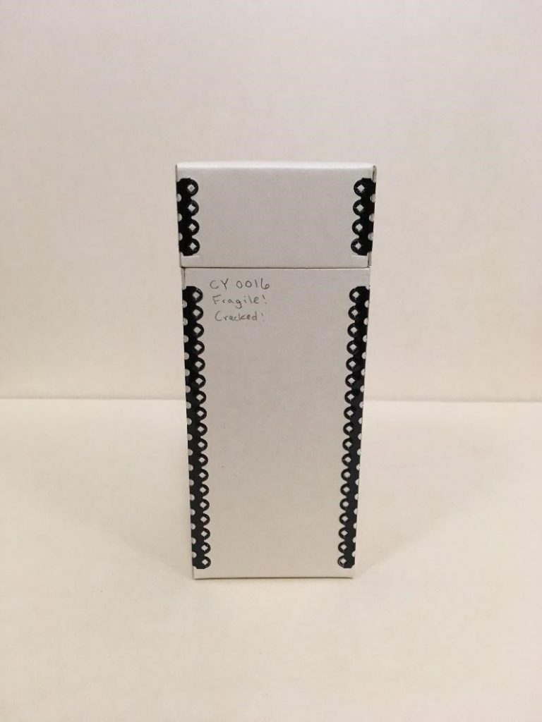 The new housing for wax cylinders.