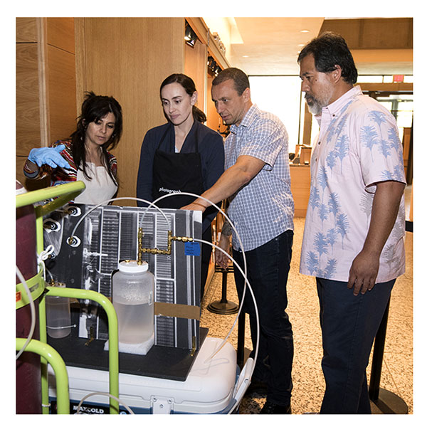 reinstallation of the heliograph