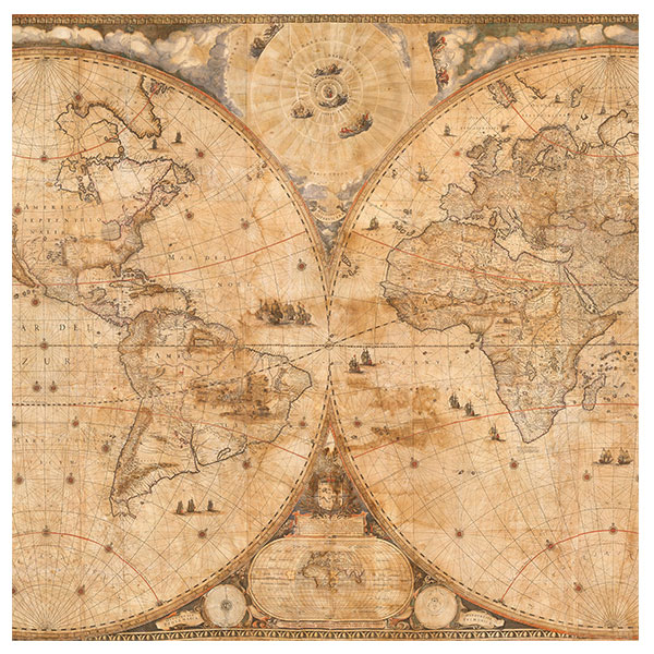 Detail of Joan Blaeu map.