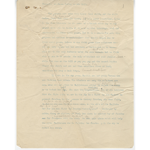 virginia woolf manuscript