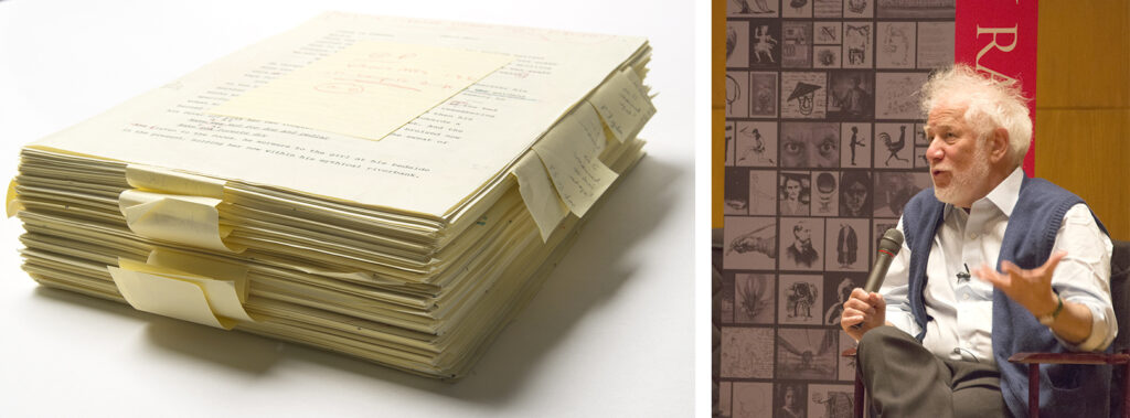 MIchael Ondaatje speaking and papers