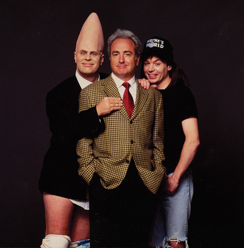 Dan Aykroyd, Lorne Michaels, Mike Myers