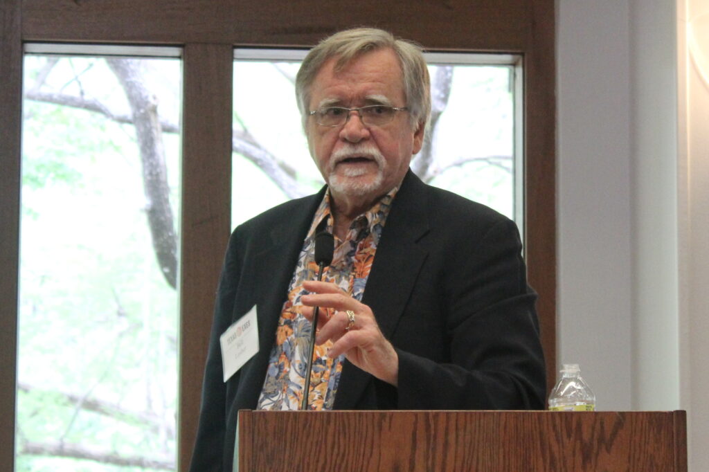 Spring Luncheon: Bill Lasher giving a financial update