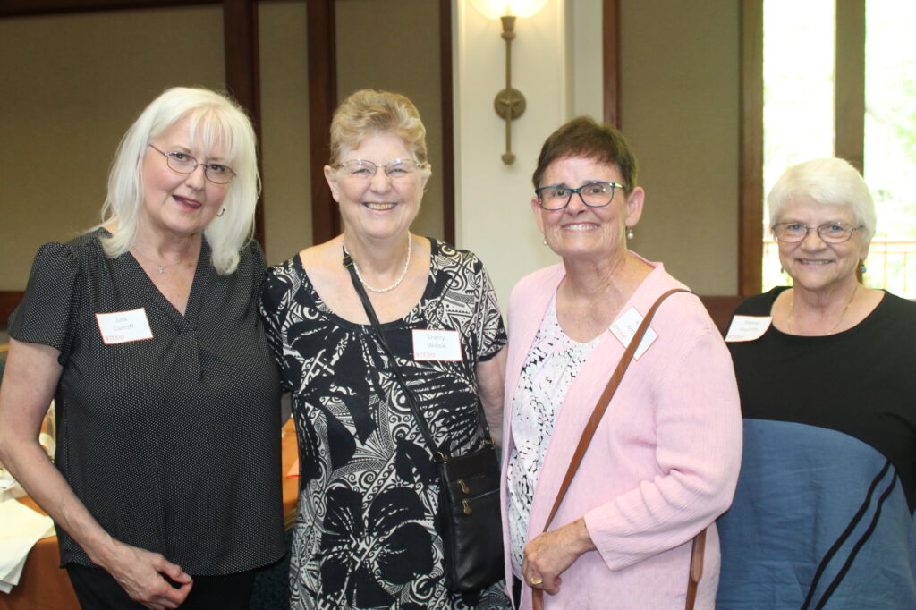 Spring Luncheon: Julie, Sherry, Kay and Shirley