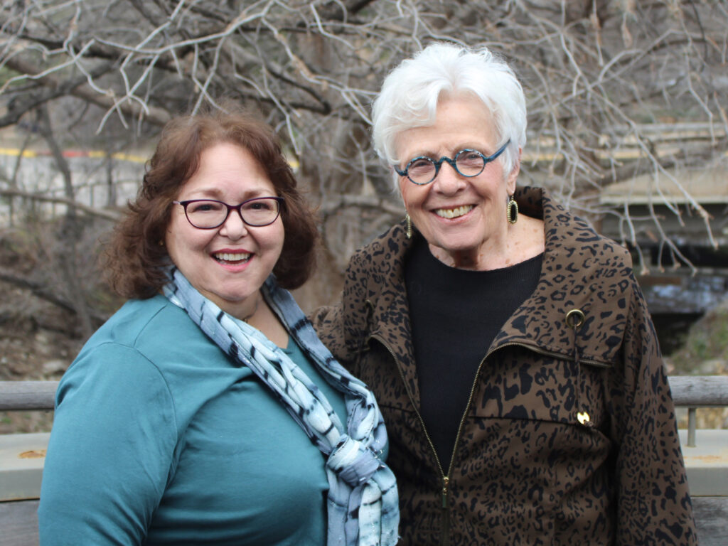 Membership Co-chairs Liz Hastings and Martha Hilley (2/15/23)