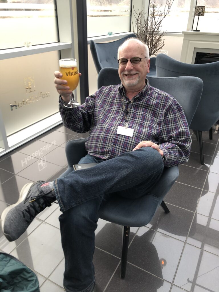 Icelandic Beer and Bob Lawrence