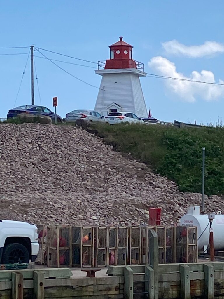 Lobster fleet along Cabot Trail (Robin Fradenburgh)