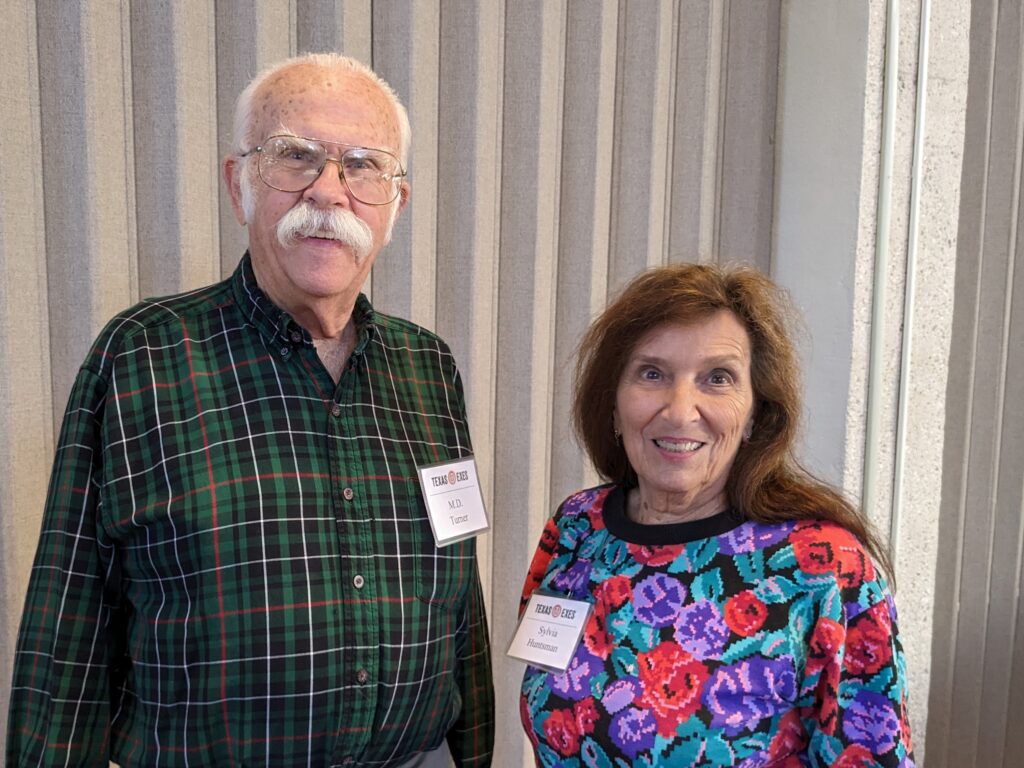 2023 Holiday Party - M.D. Turner, Sylvia Huntsman