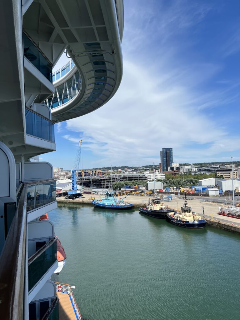 Southampton, the port side (maybe) (Jean Harrison)