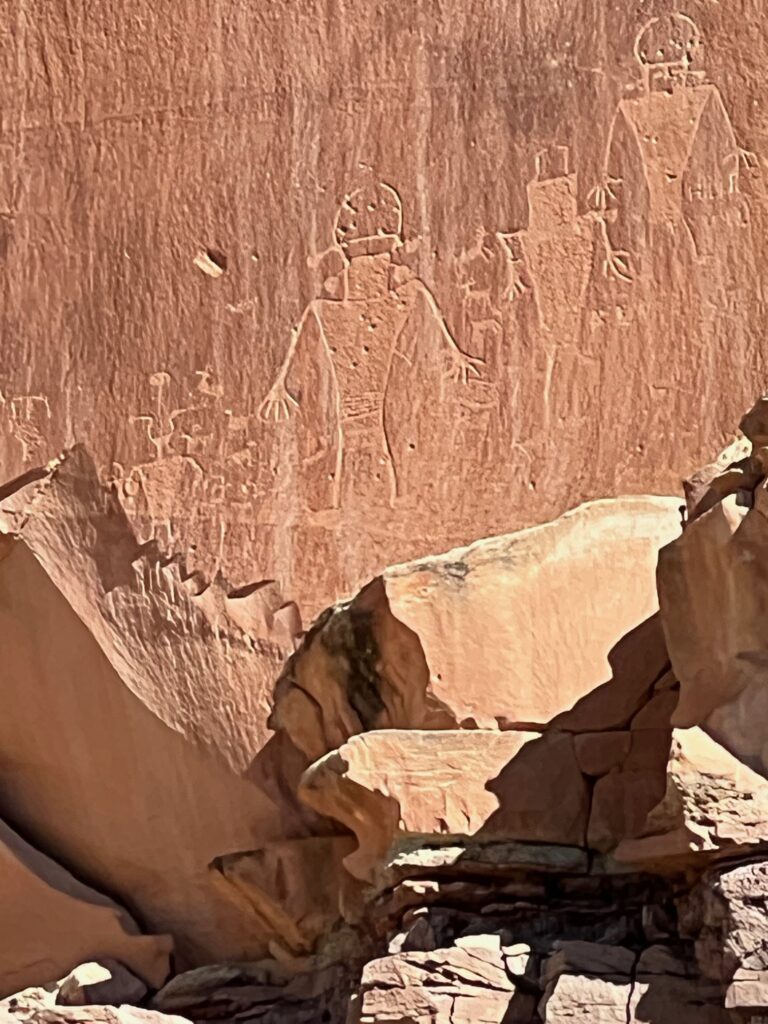 Native American Petroglyph, Capitol Reef National Park (Jean Harrison)