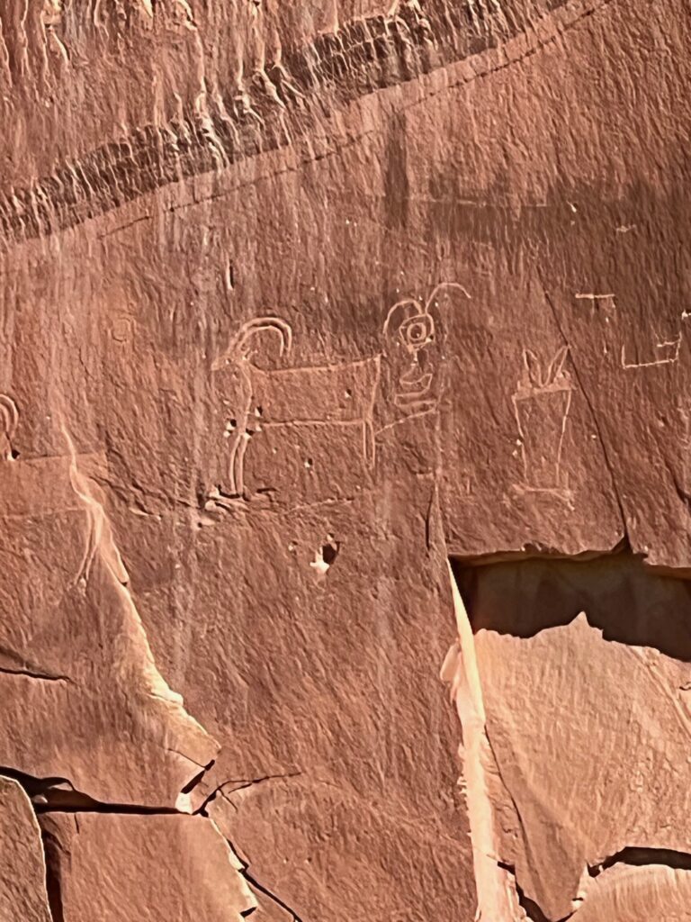 Native American Petroglyph, Capitol Reef National Park (Jean Harrison)