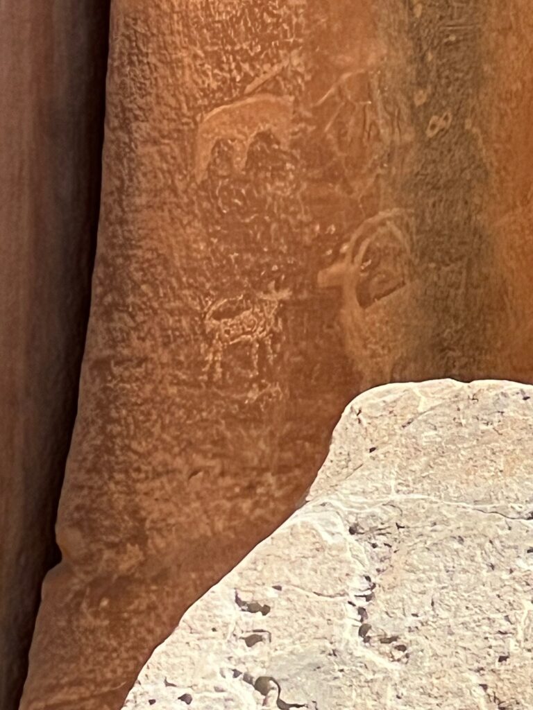 Native American Petroglyph, Capitol Reef National Park (Jean Harrison)