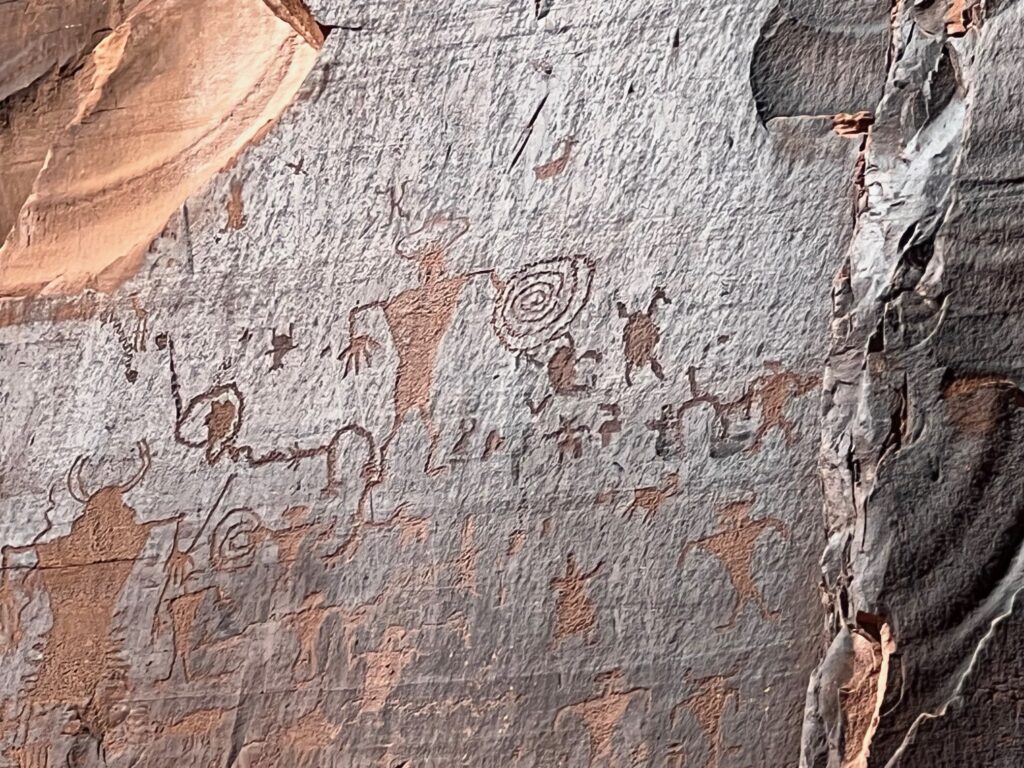 Native American Petroglyph, US HWY 279 (Jean Harrison)