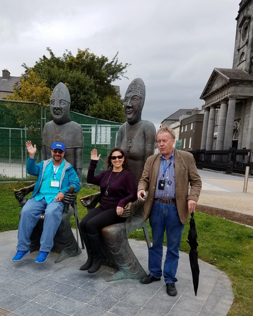 In front of Christ Church Cathedral