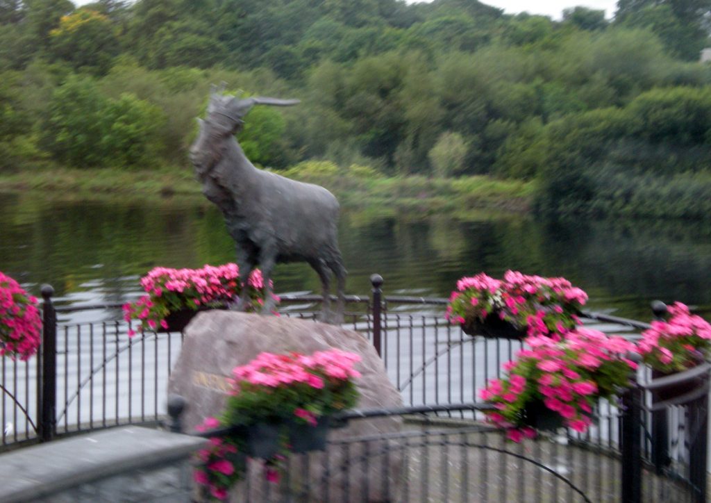 Killorglin Puck King statue