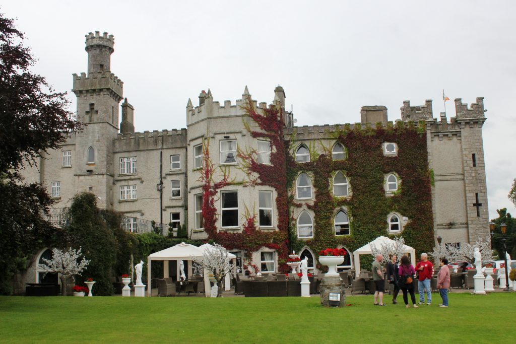 Cabra Castle and terrace, courtesy of Jack-Alba Endicott