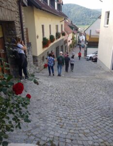 Street in Dürnstein, Austria