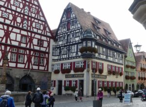 Rothenberg half-timber buildings
