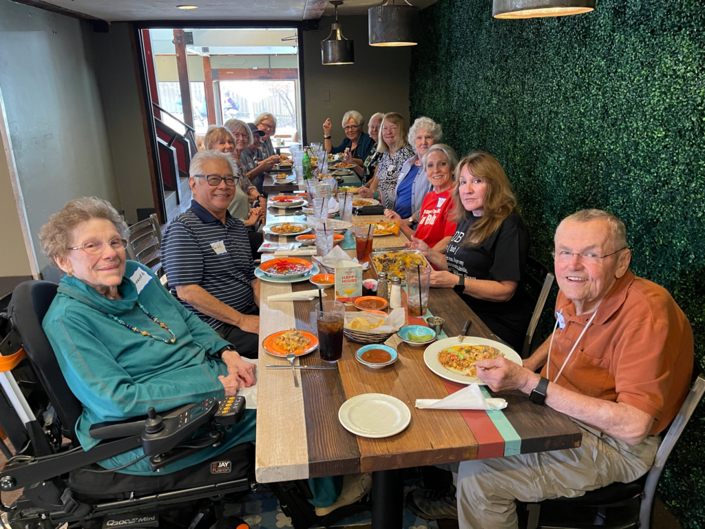 Foodies at Trudy's, 2/22/2023