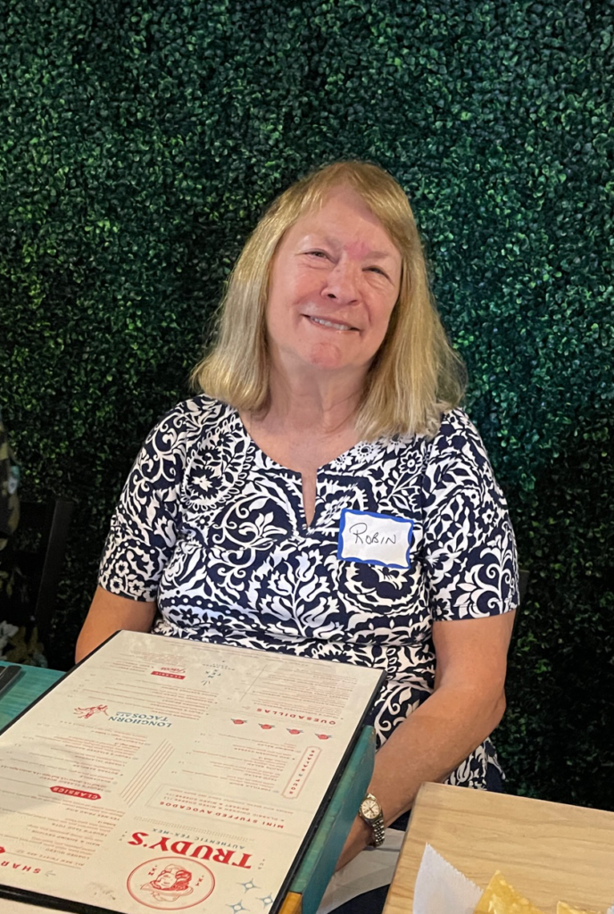 Foodies at Trudy's, 2/22/2023 - Robin Fradenburgh