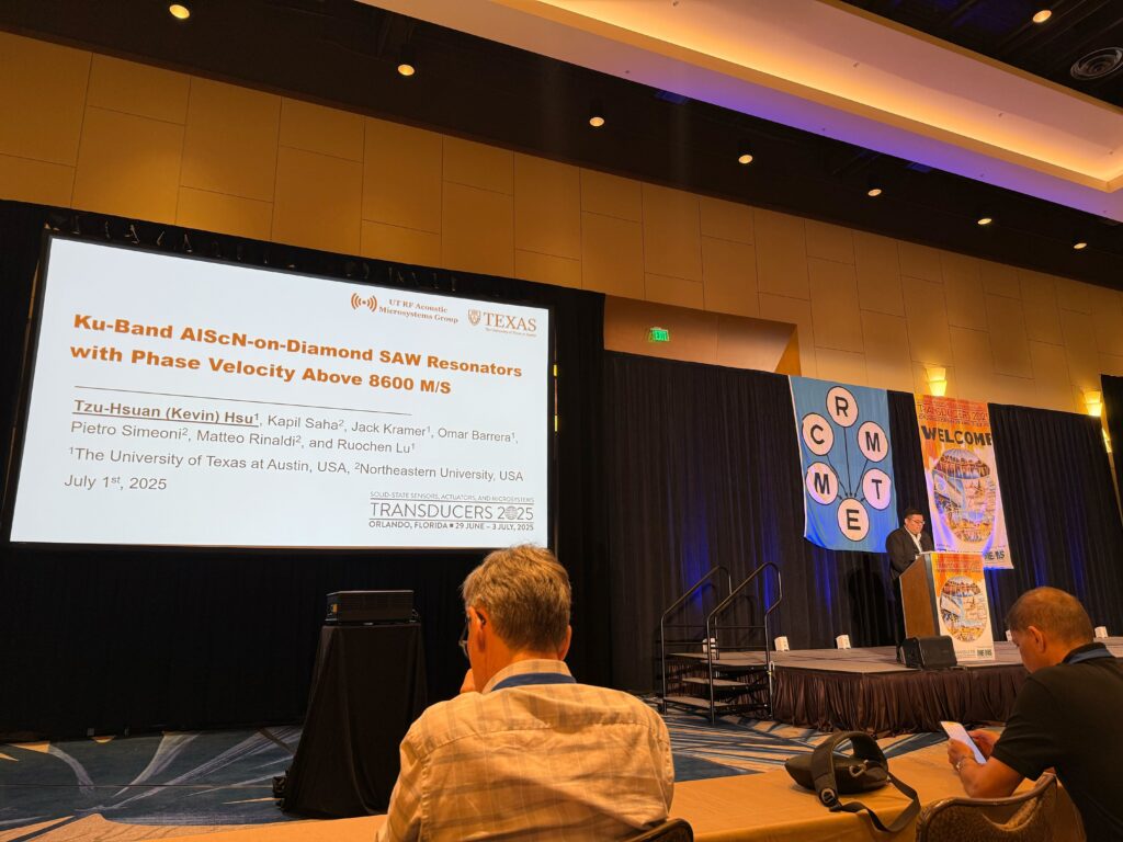 Kevin at Transducers 2025