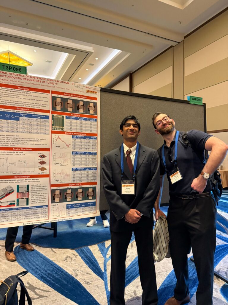 Mihir and Vato at Transducers 2025