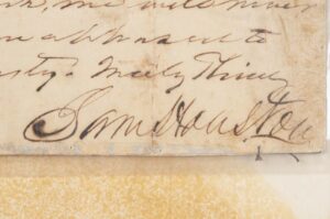 Houston to Davis 1860