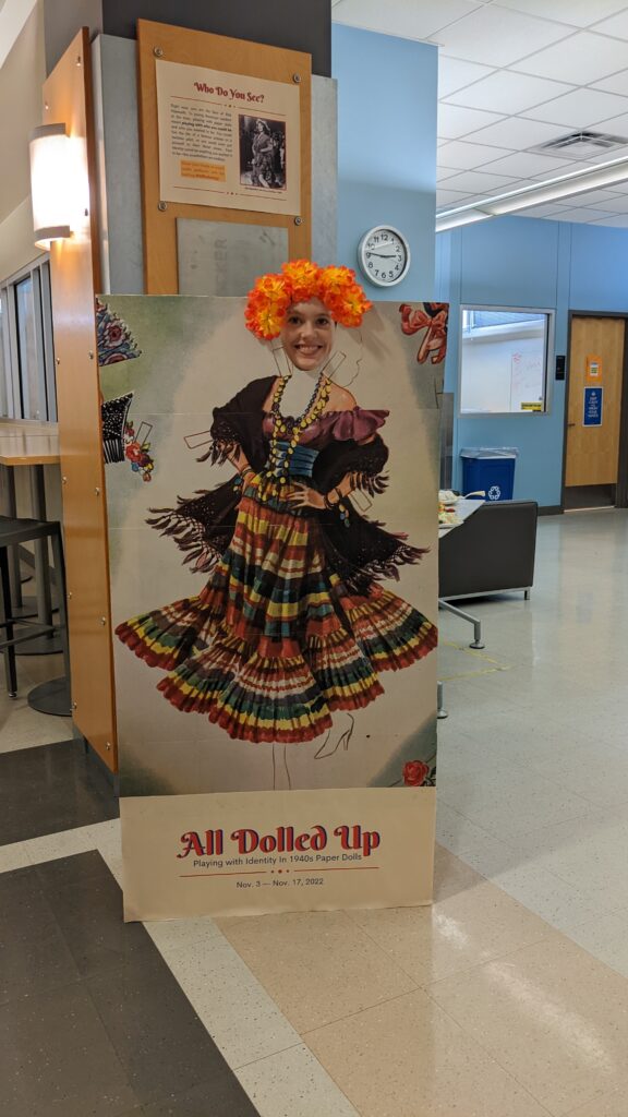 Rita Hayworth cutout