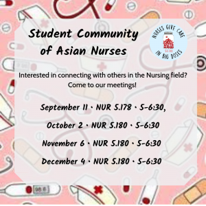 Meeting Dates for Fall 2019
