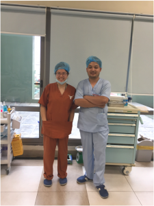 picture of Niki and Mr. Hoan