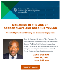 Managing in the Age of George Floyd & Breanna Taylor
