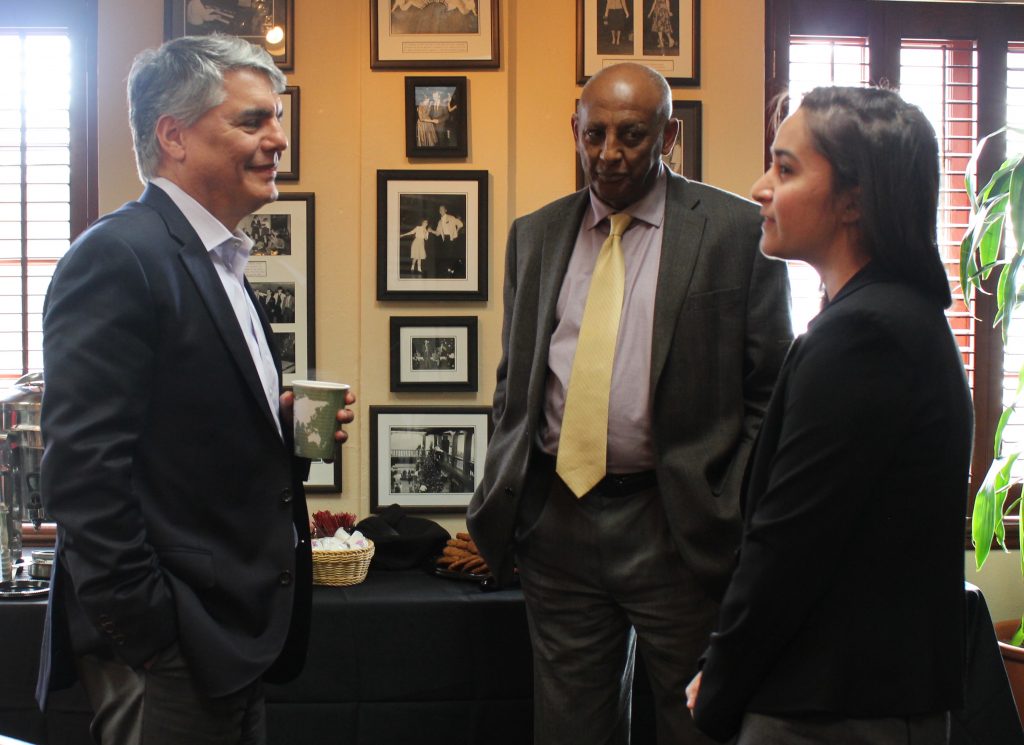 President Fenves at Unions
