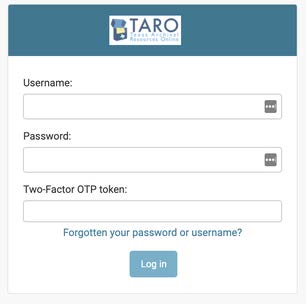 Regular Login Screen