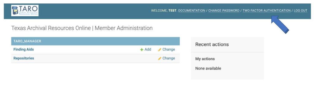 Two Factor Authentication